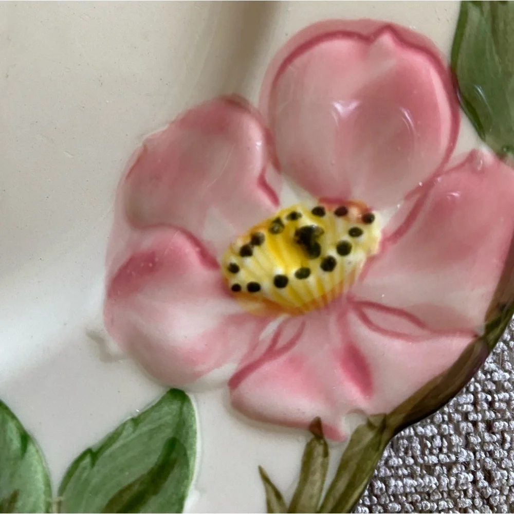 Set of 2 Franciscan Desert Rose 7⅞" Salad Plates - Picture 4 of 6